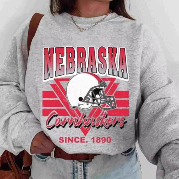 University Of Nebraska Huskers Nebraska Cornhuskers football Shirt - Picture 1 of 2